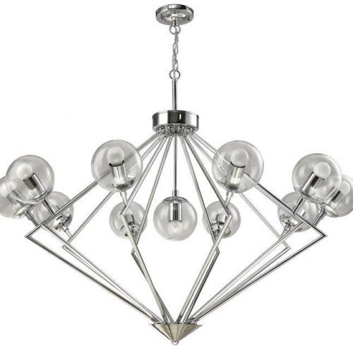 Люстра FABRICIO SP11 CHROME/TRANSPARENTE